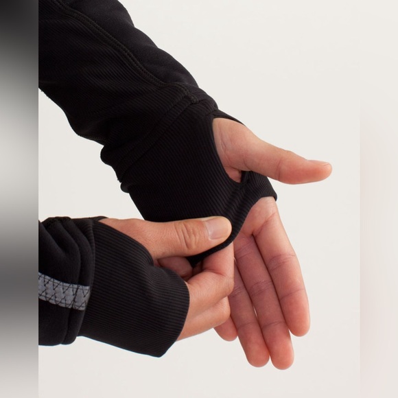 Lululemon Uba Hoodie SPECIAL EDITION *Reflective Black Jacket Soft Fleece Small - Picture 7 of 16